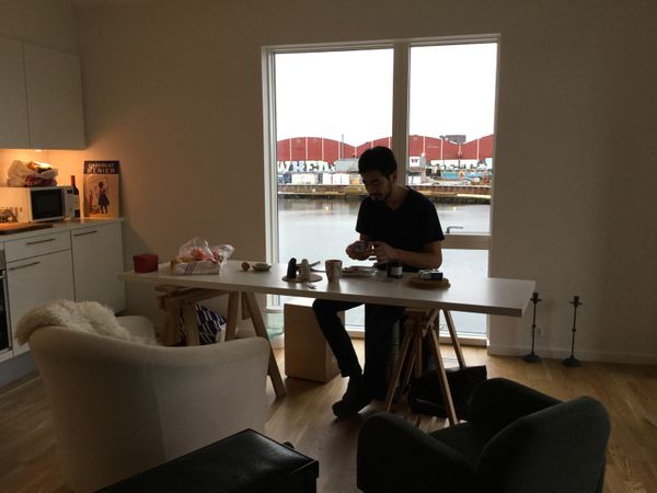 デンマークのアパート